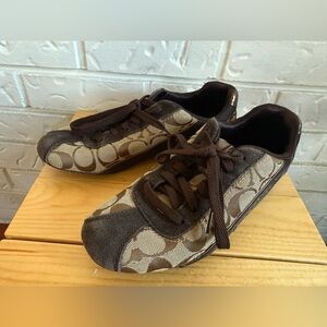 Coach Brown Sneakers
Size 6.5